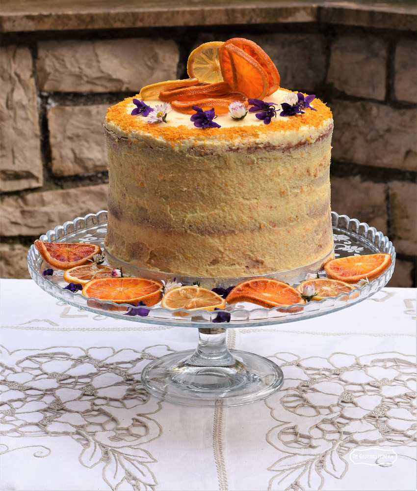 NAKED CAKE AL MANDARINO
