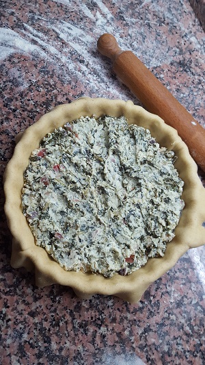 torta salata decorata1