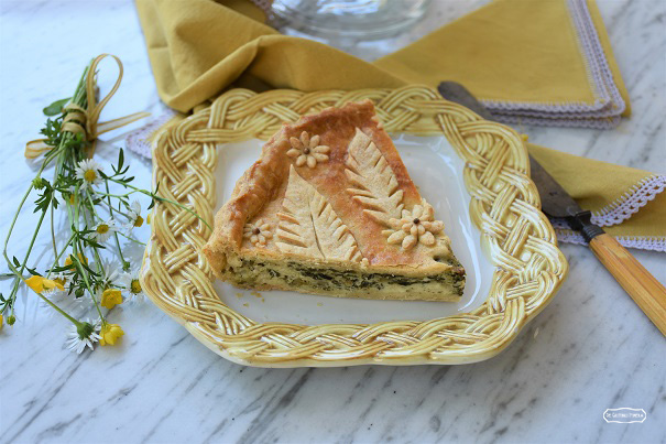 torta salata decorata 1