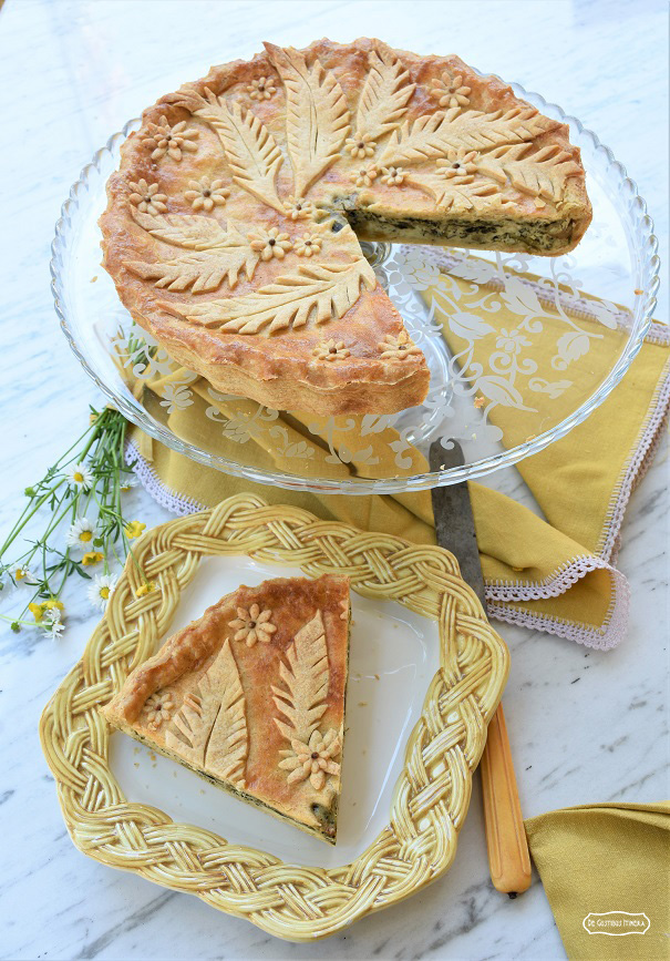 torta salata decorata 2