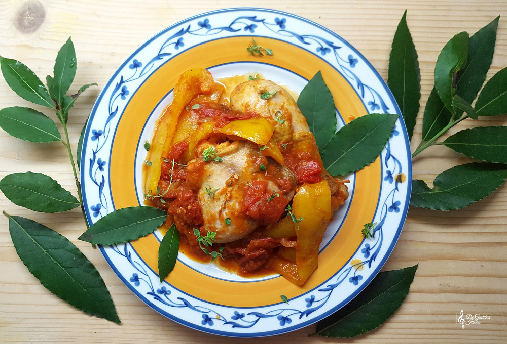 pollo con i peperoni della Sora Lella 1