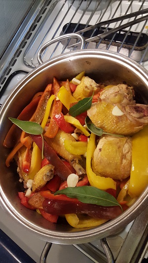pollo con i peperoni della Sora Lella 3